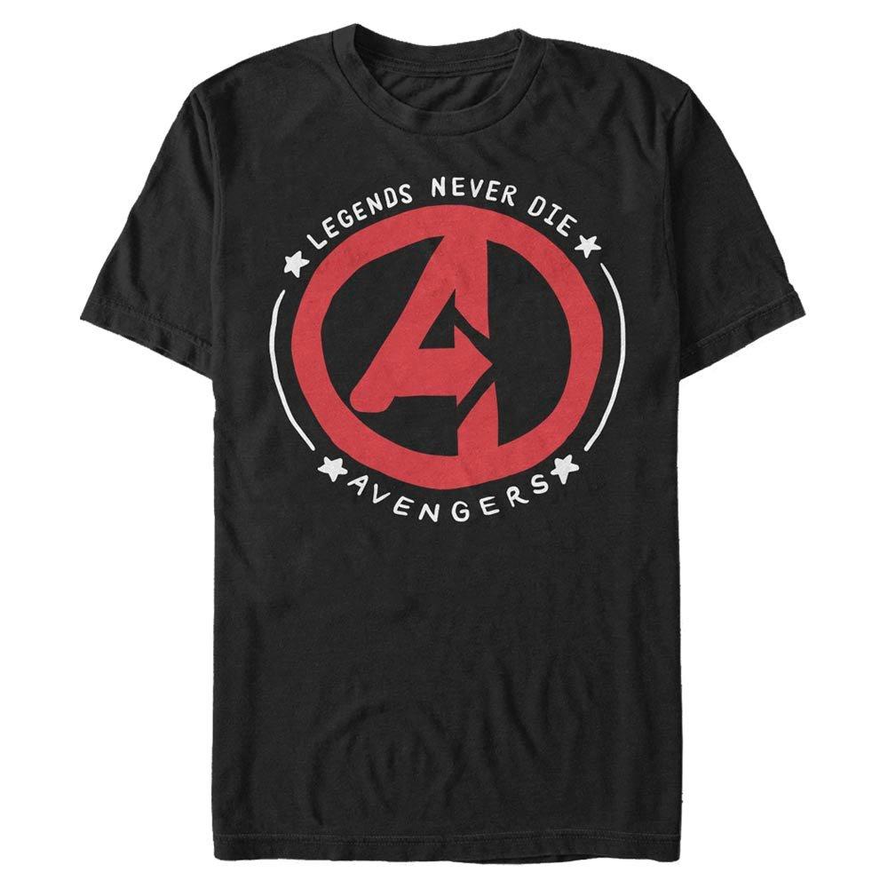 Marvel Avengers Logo Legends Never Die Unisex T-Shirt