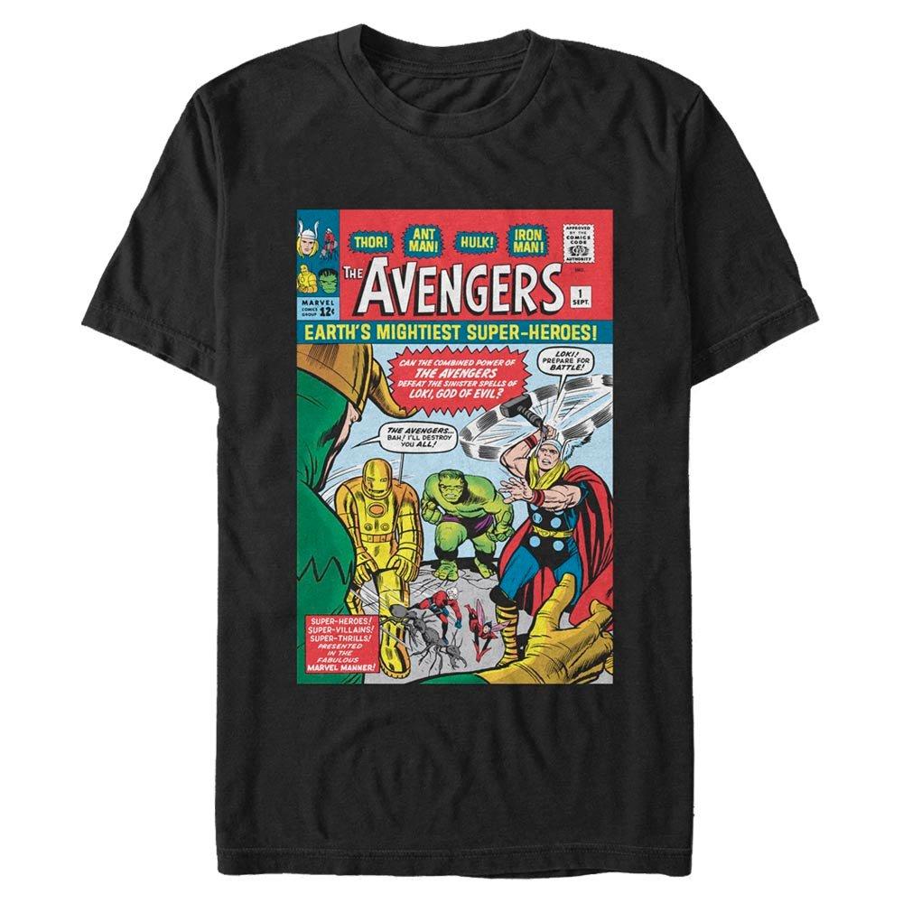 Marvel The Avengers Earth's Mightiest Super-Heroes Comic Cover Unisex T-Shirt