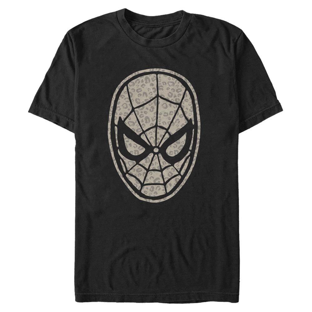Marvel Spider-Man Leopard Logo Unisex T-Shirt, Size: Large, Fifth Sun