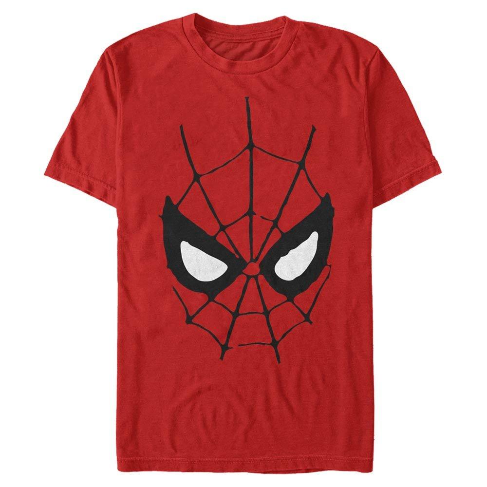 Marvel Spider-Man Spidey Mask Unisex T-Shirt, Size: Large, Fifth Sun