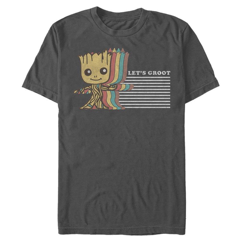 Marvel Guardians of the Galaxy Let's Groot Unisex T-Shirt, Size: XL, Fifth Sun