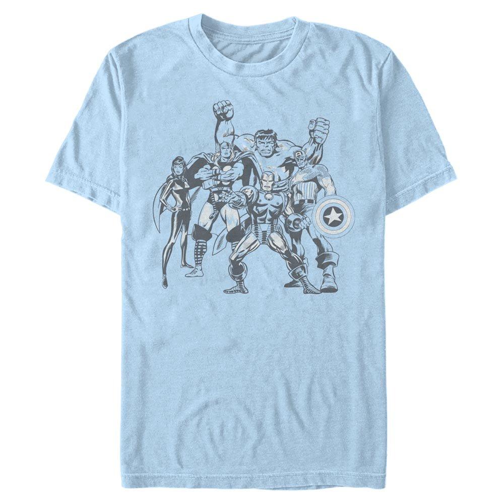 Marvel Avengers Pose Mens T-Shirt