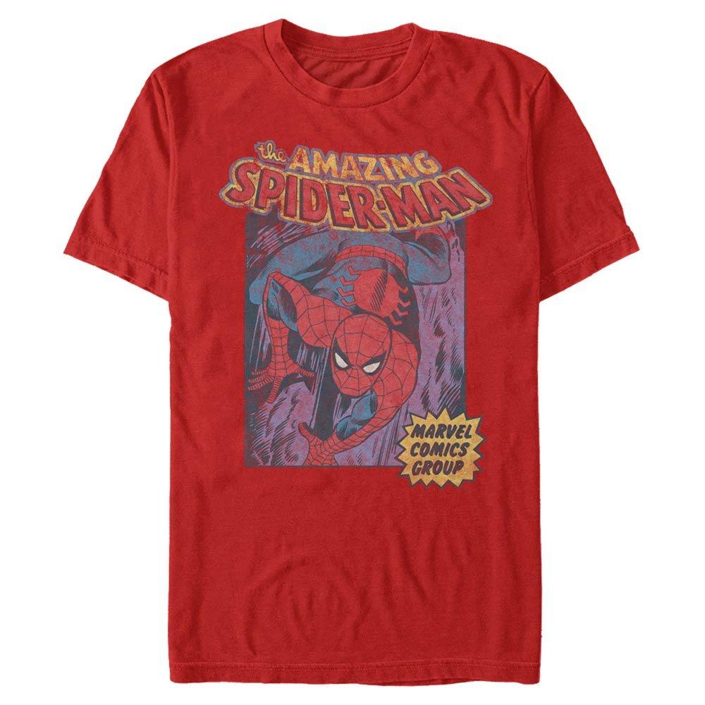 Marvel The Amazing Spider-Man Comic Cover Unisex T-Shirt, Size: Medium, Fifth Sun