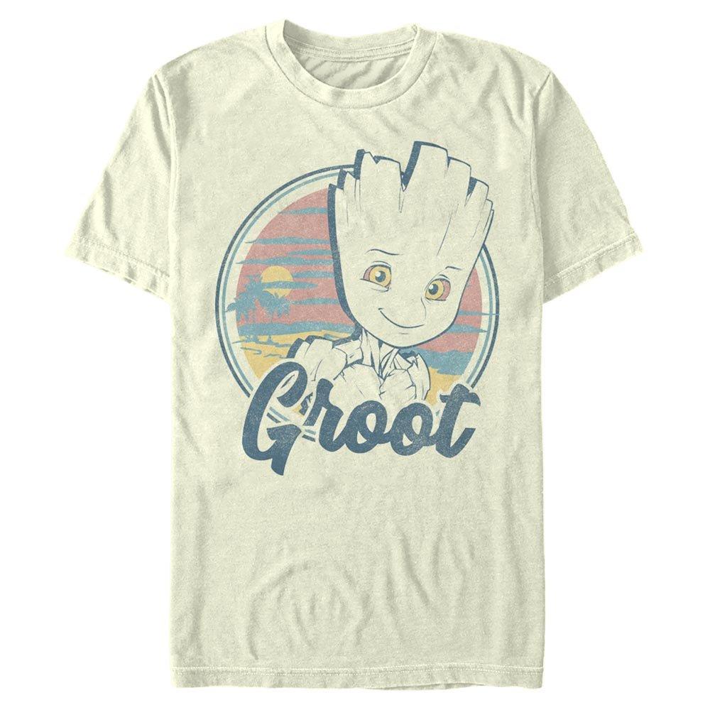 Marvel Guardians of the Galaxy Groot Tropical Retro Unisex T-Shirt, Size: 3XL, Fifth Sun