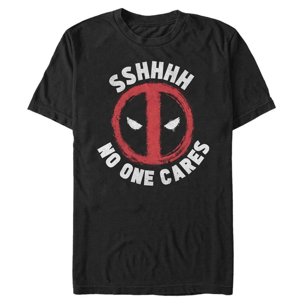 Marvel Deadpool Shh No One Cares Unisex T-Shirt