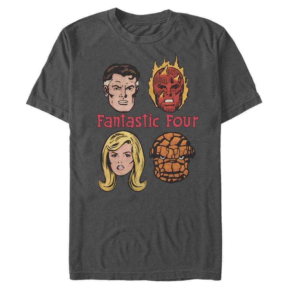 Marvel Fantastic Four Retro Mens T-Shirt