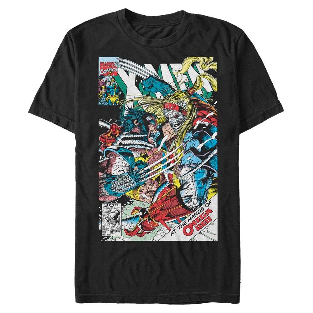 Red marvel t store shirt