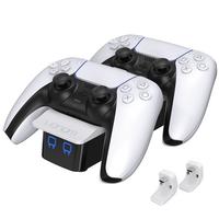 list item 1 of 6 Twin Docking Station For PlayStation 5