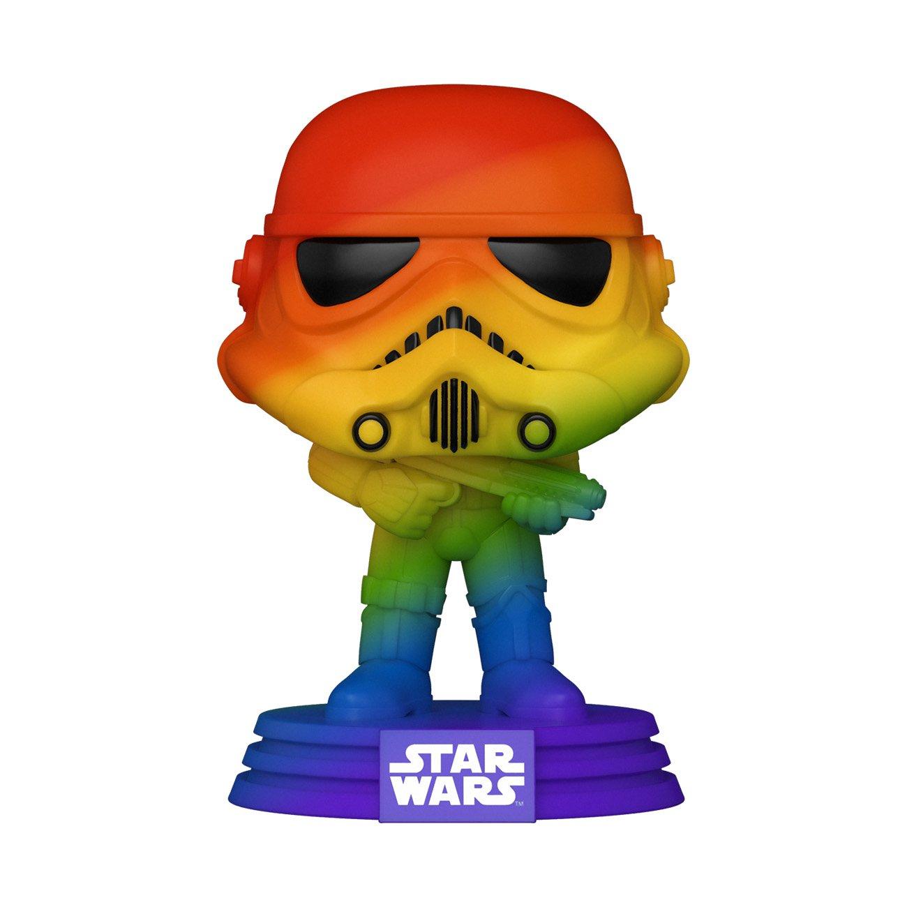 Funko POP! Star Wars Pride 2021 Stormtrooper Rainbow 4.5in Vinyl Figure
