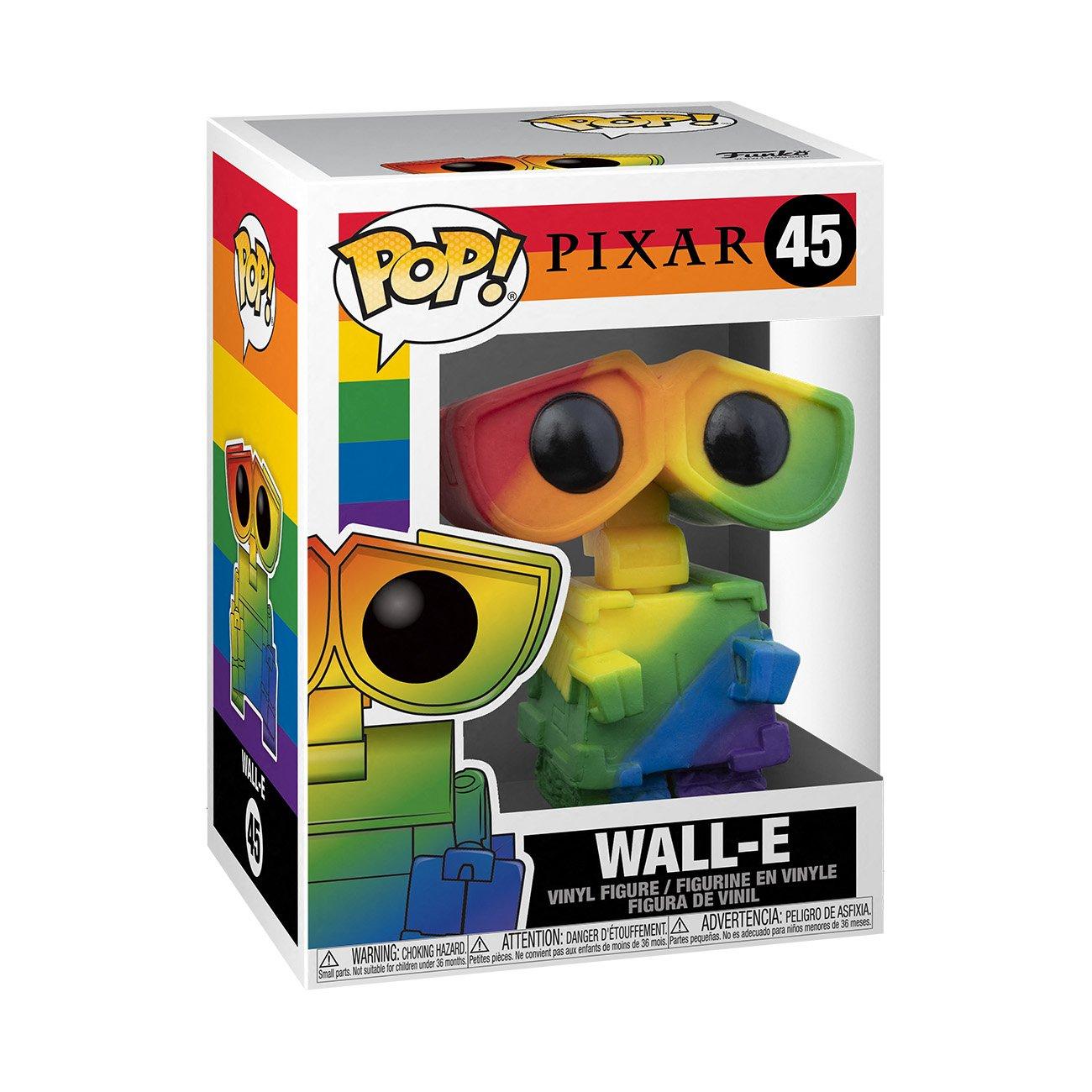 list item 2 of 2 Funko POP! Pixar: Pride 2021 Wall-E Rainbow 3.5-in Vinyl Figure