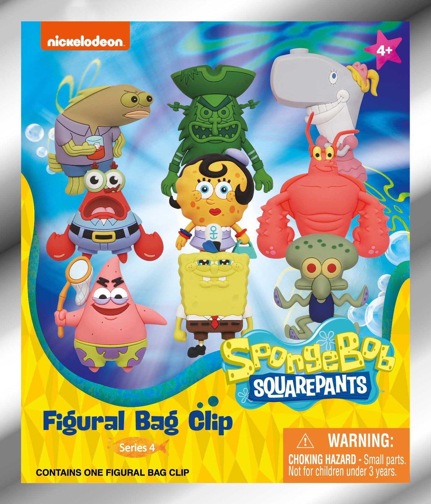 SpongeBob SquarePants 3D Foam Bag Clip Blind Bag Series 4