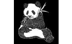 List of Endangered Species Panda Word Art  Large Tote Bag