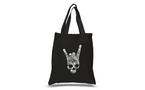 Heavy Metal Genres Rock Skull Word Art  Small Tote Bag