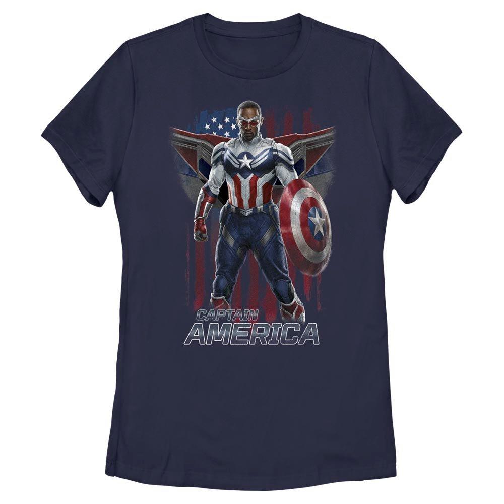 Captain america hot sale shirt womens