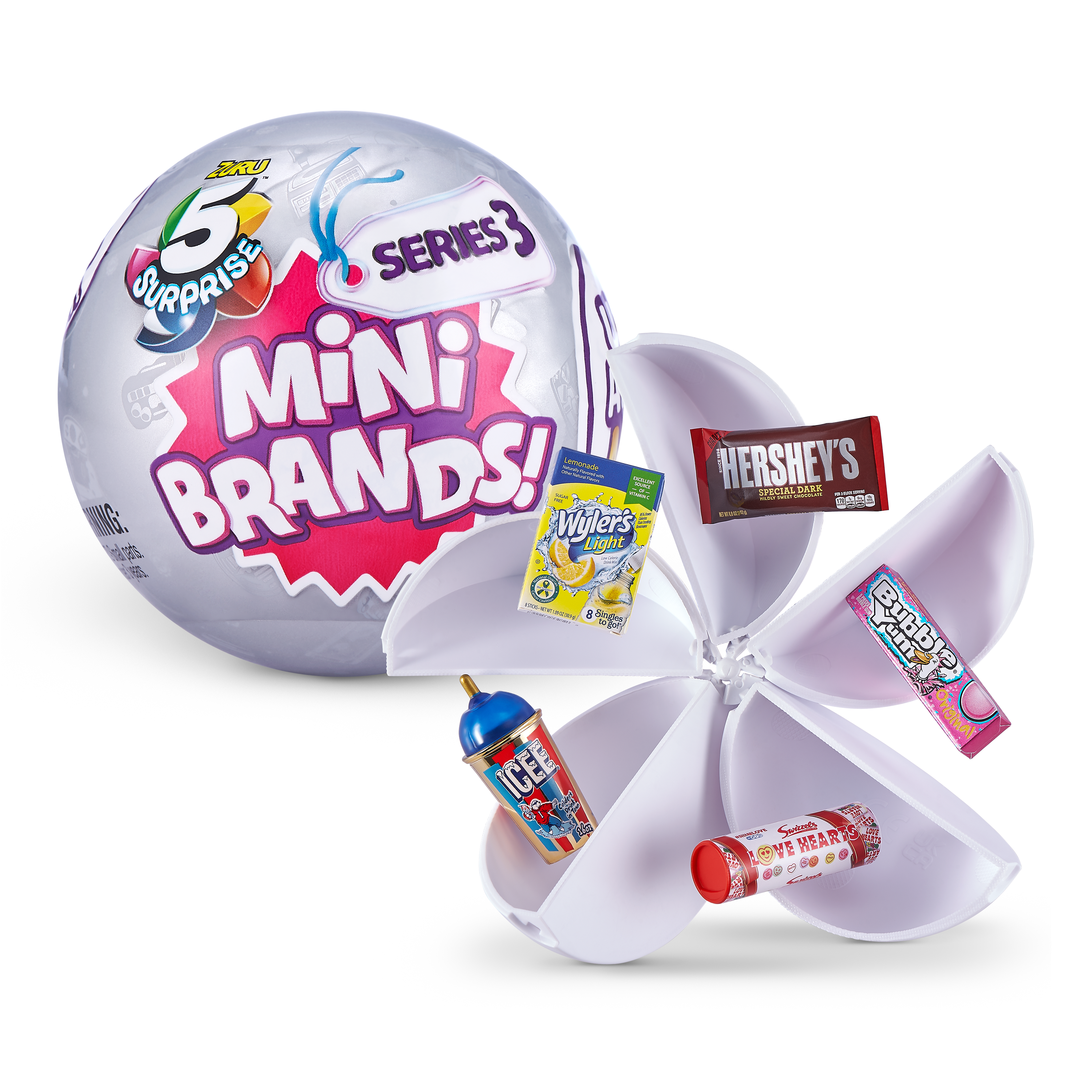 list item 1 of 2 5 Surprize Toy Mini Brands Series 3 Blind Bag 3 pack Bundle