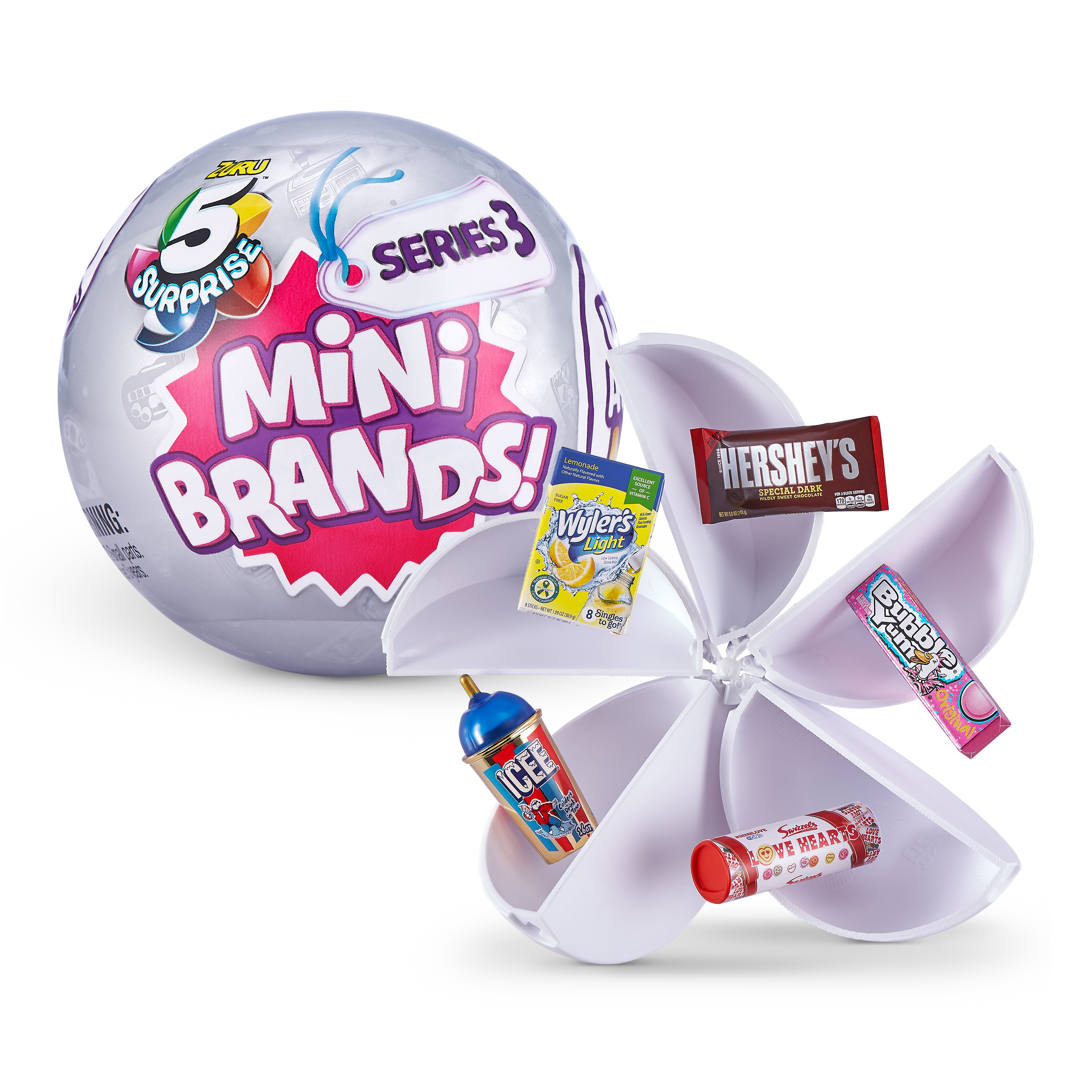 5 Surprize Toy Mini Brands Series 3 Blind Bag