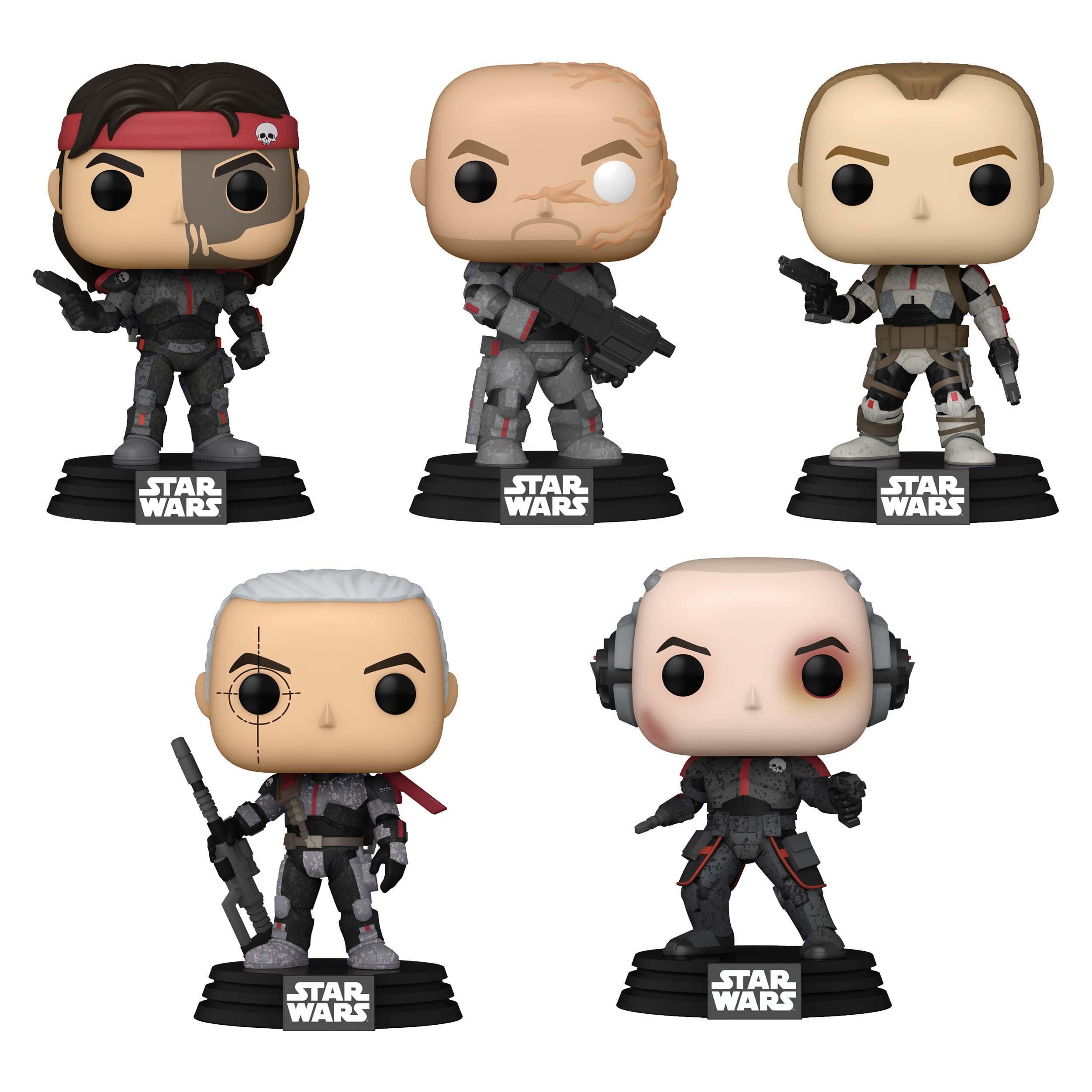 Funko POP! Star Wars: The Bad Batch Vinyl Figure 5 Pack GameStop Exclusive  | GameStop