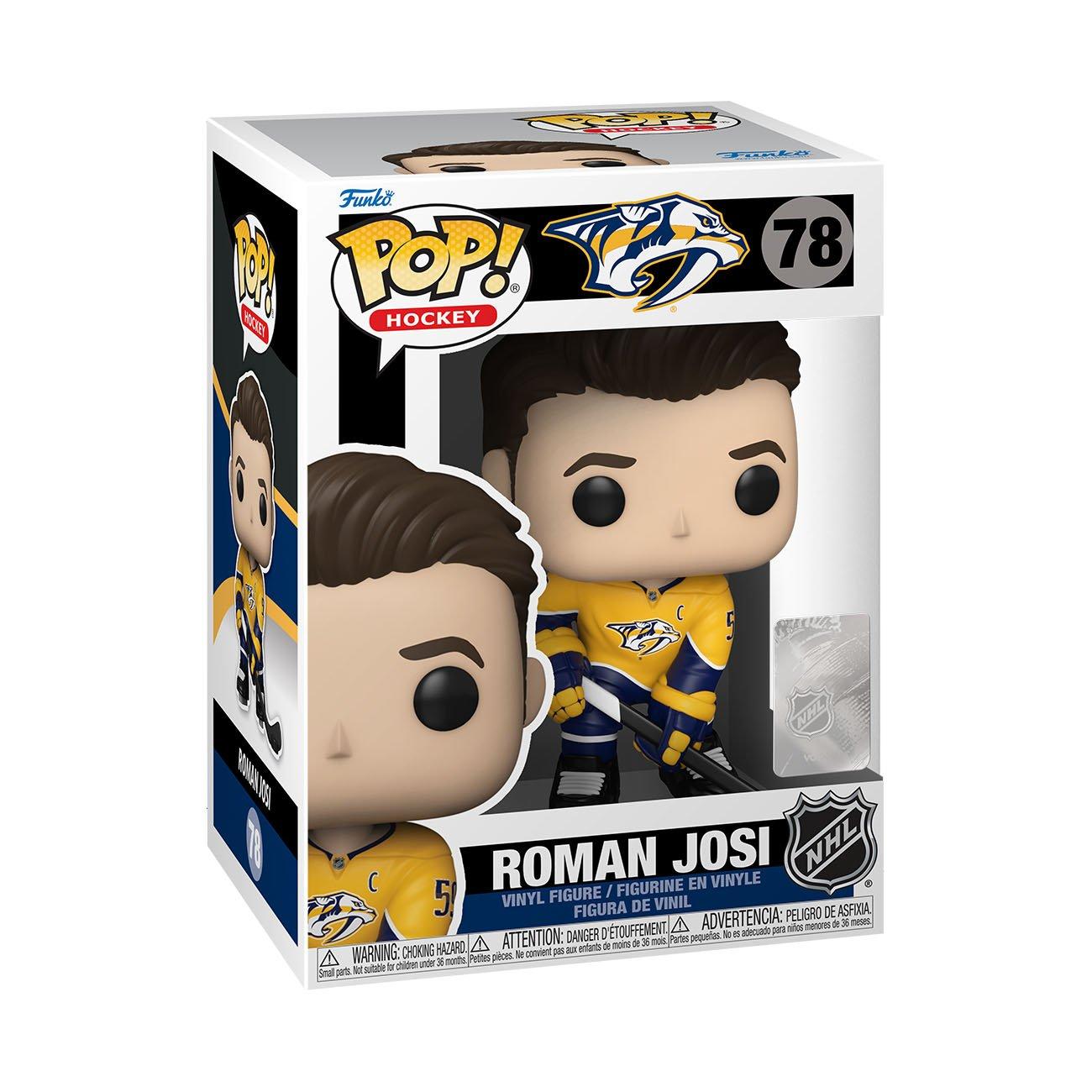 ROMAN JOSI signed (NASHVILLE PREDATORS) NHL #78 Funko Pop JSA COA AH95739