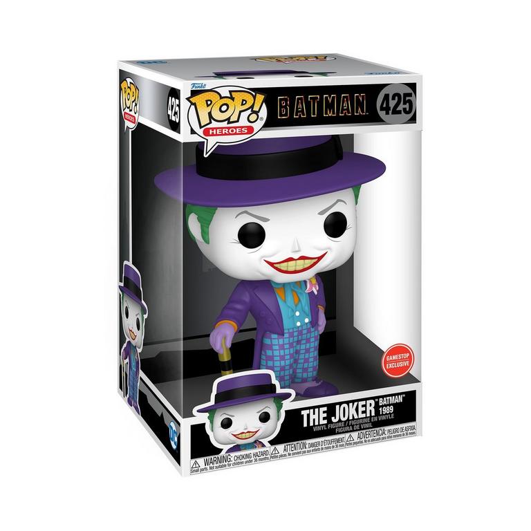 Funko POP! Animation: Batman 1989 Joker with Hat 10-in Jumbo Vinyl ...