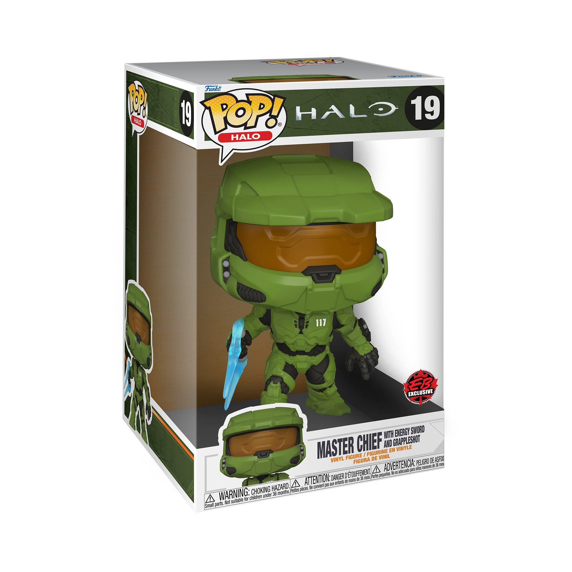 🐀Halo Infinite MASTER CHIEF Funko POP! Jumbo GS EXCLUSIVE 10 inch Figure  RARE!