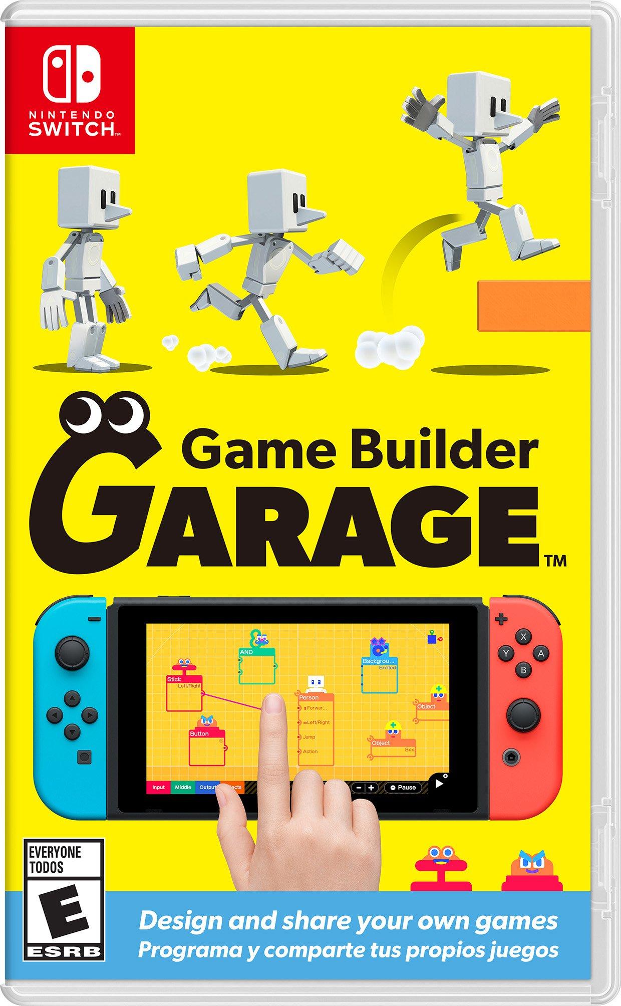 Agora você pode criar seu próprio jogo no Nintendo Switch com o Game  Builder Garage • B9