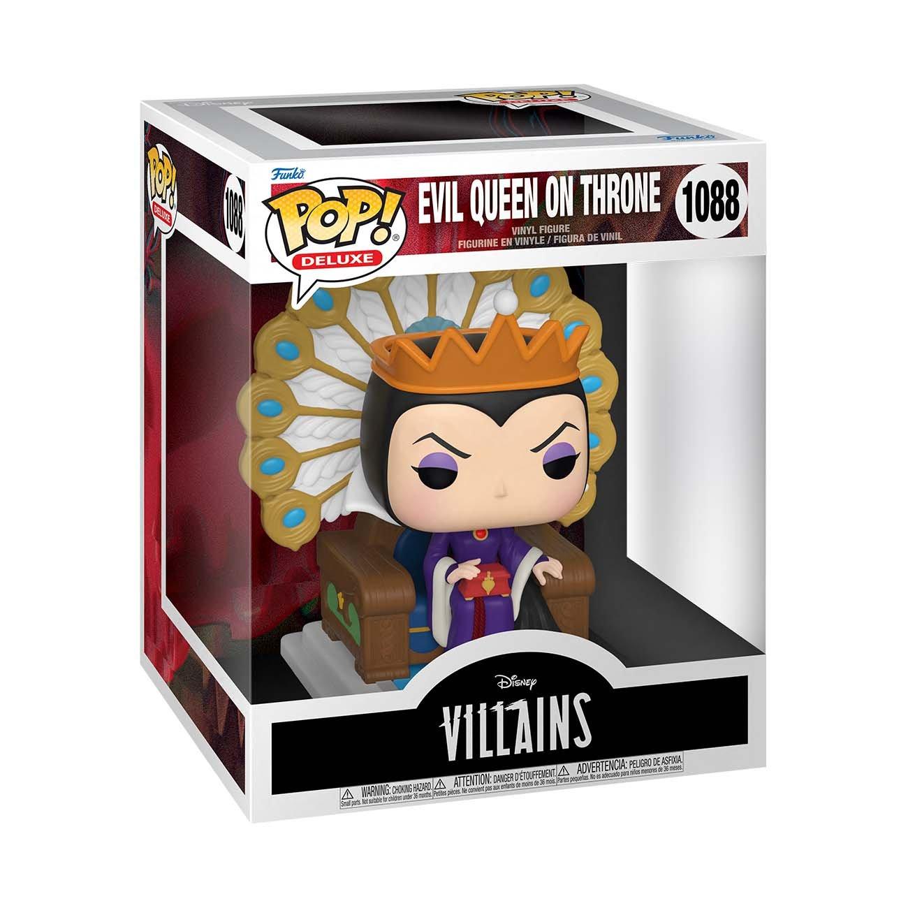 POP! Deluxe: Villains Evil Queen on Throne 5-in Vinyl Figure |