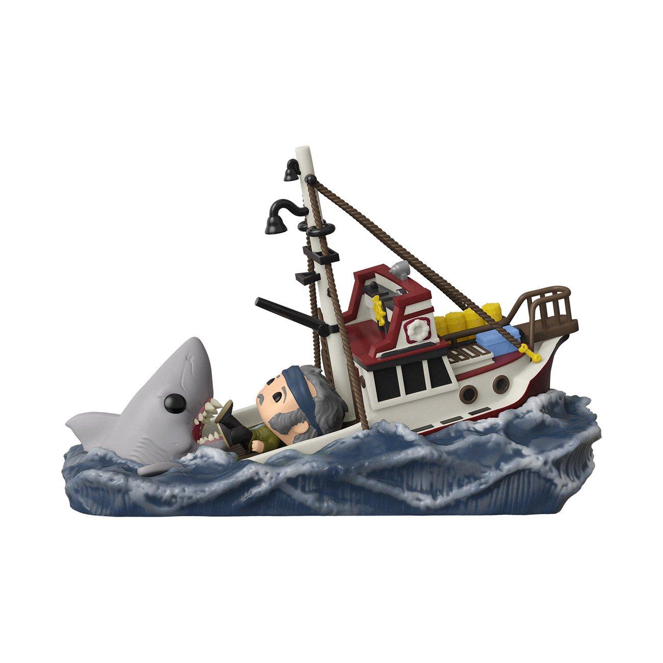 Jaws eating quint funko pop on sale