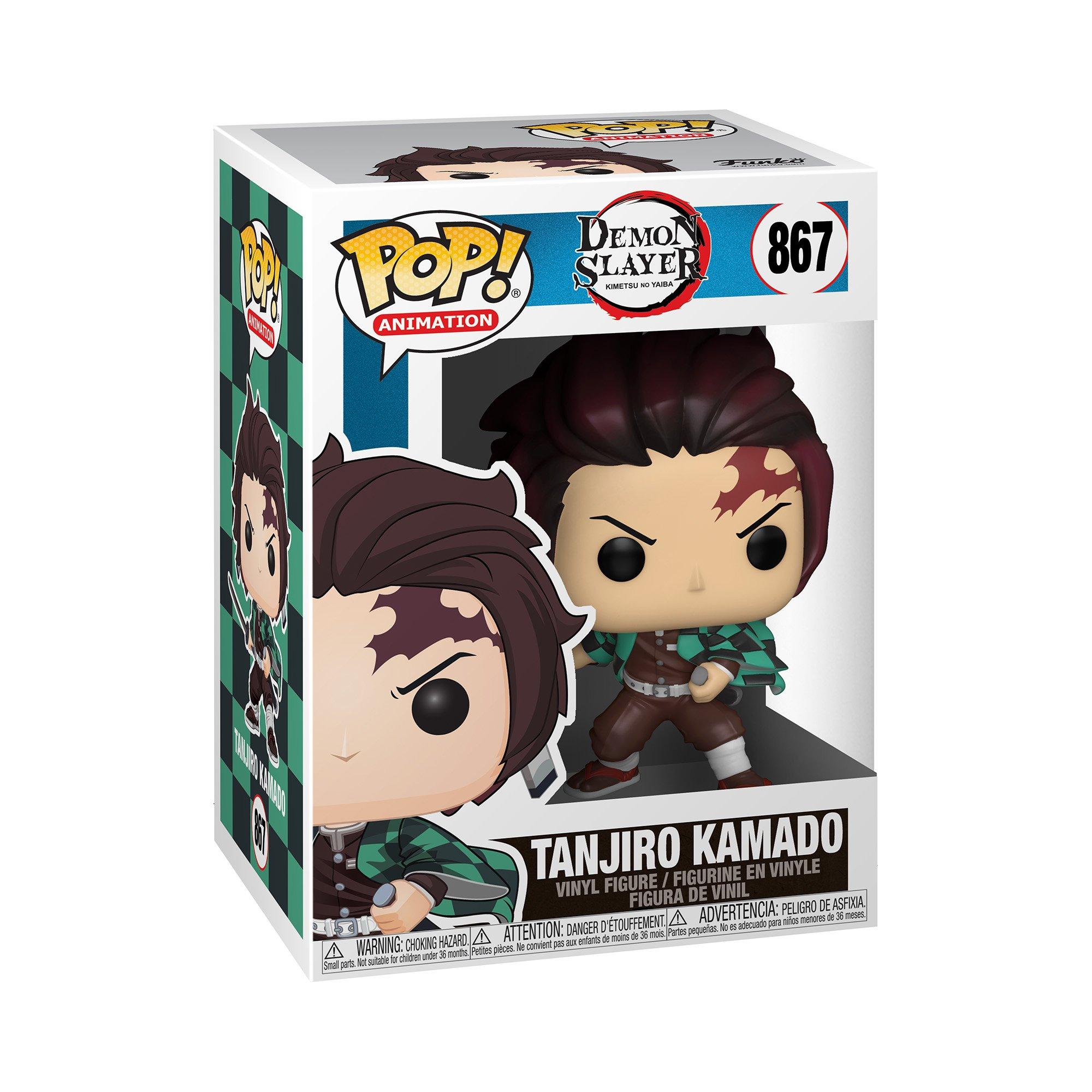 Funko POP! Animation: Demon Slayer: Kimetsu no Yaiba Tanjiro Kamado 4.25-in Vinyl Figure