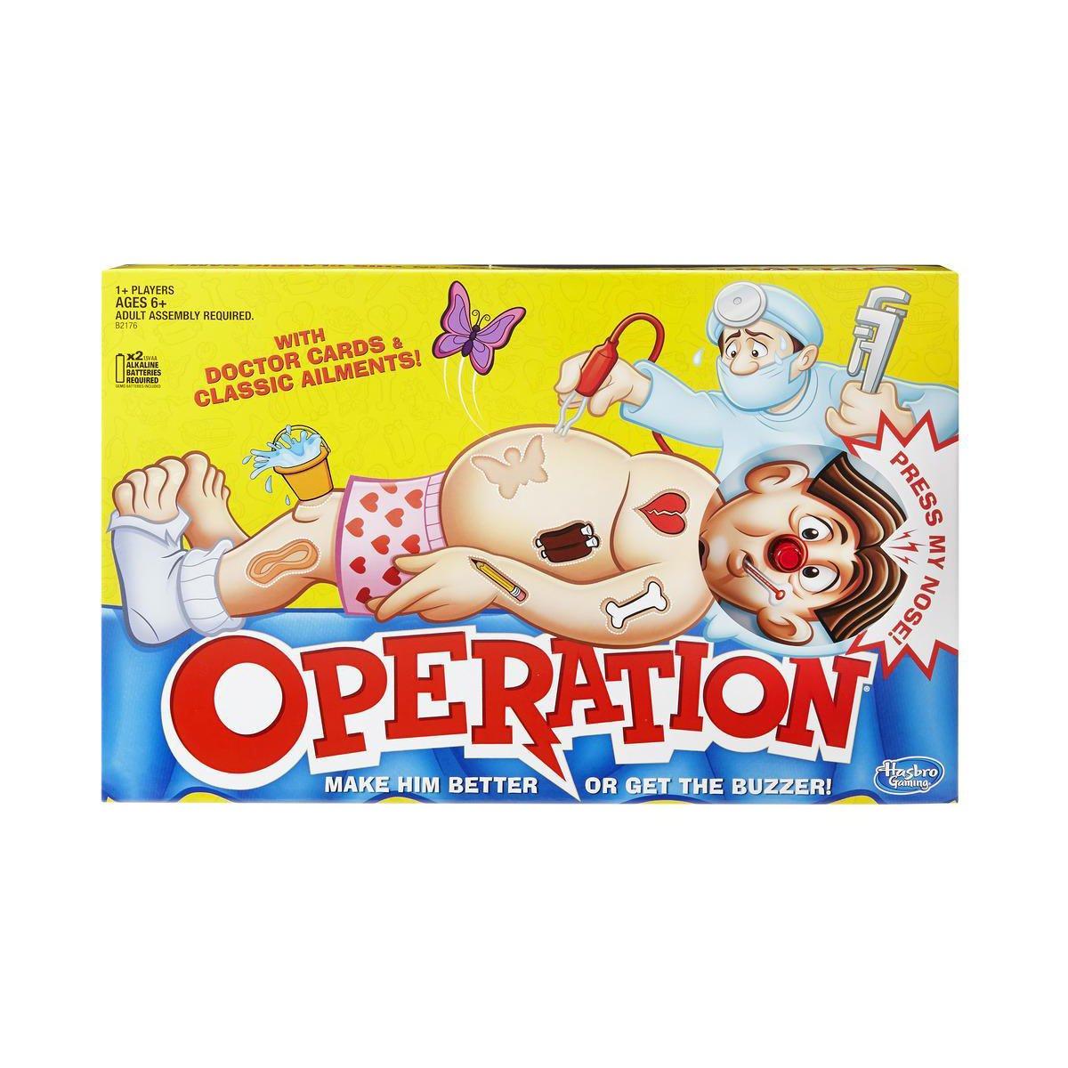 list item 2 of 9 Operation Classic Board Game