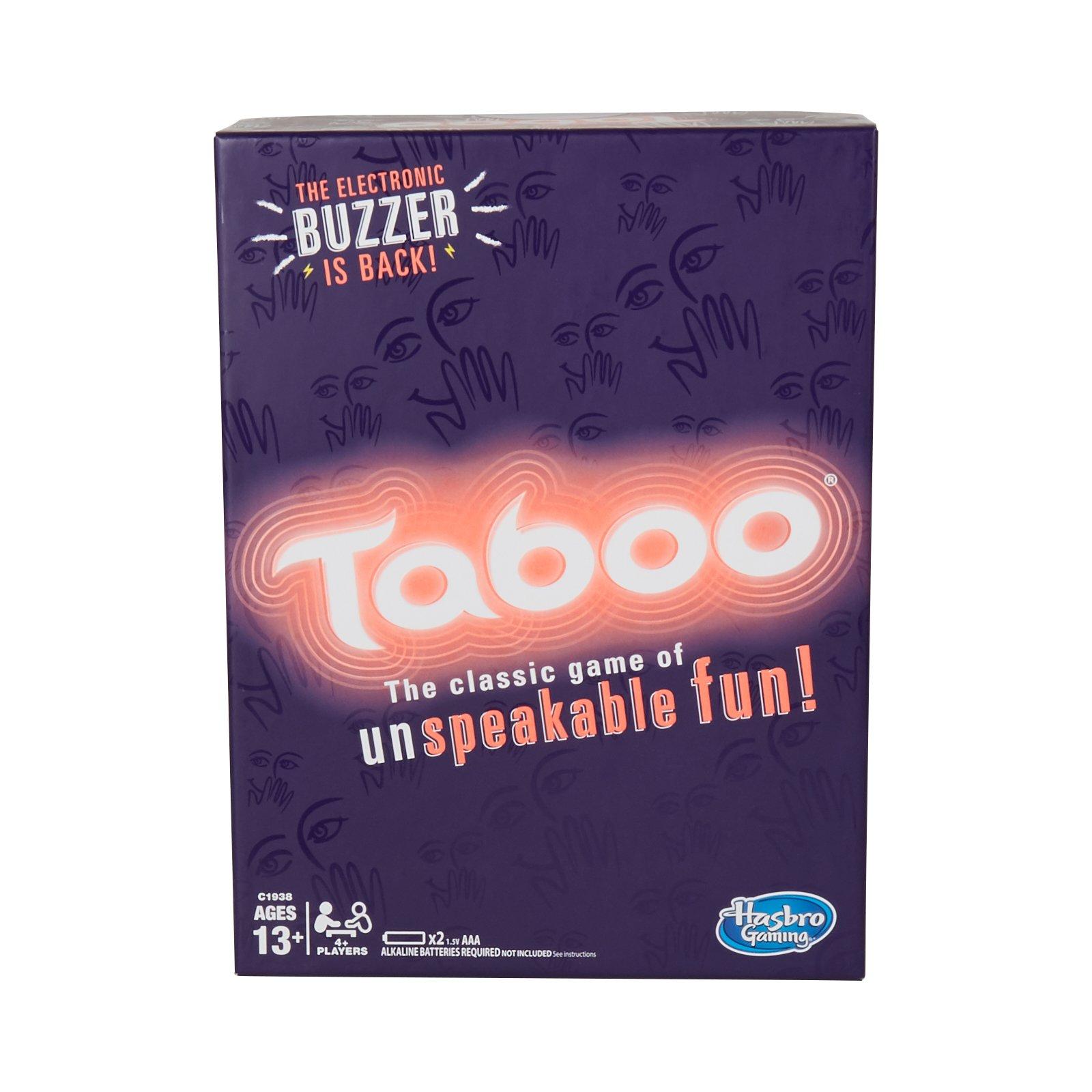 taboo board game cards