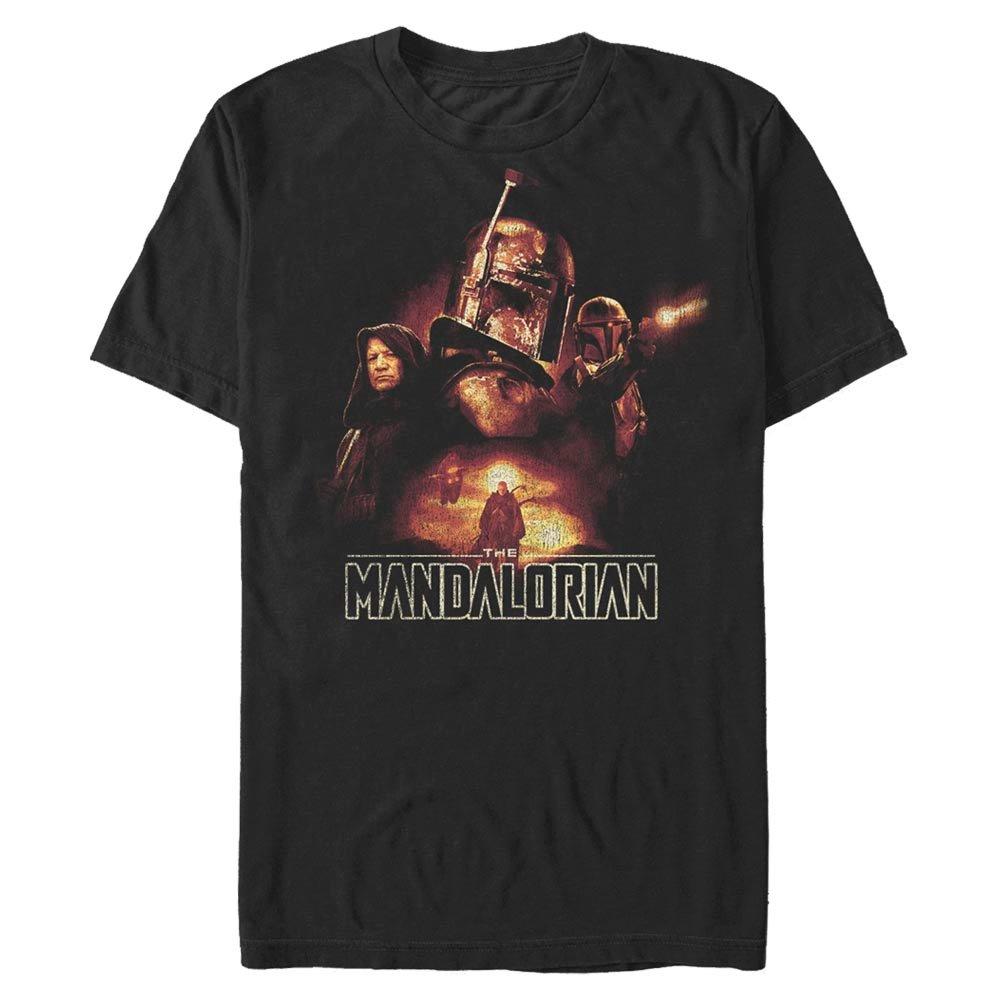 Star Wars The Mandalorian Boba Fett Journey Mens T-Shirt