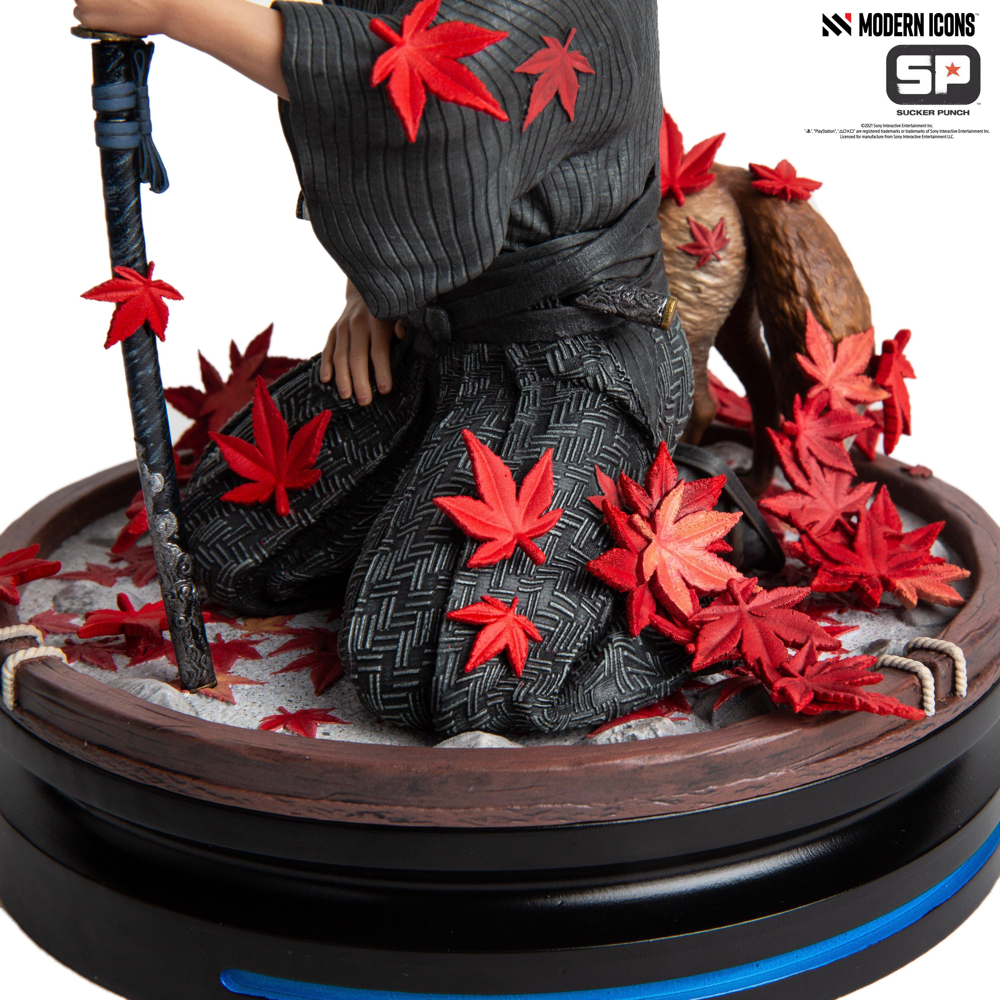 Modern Icons Collector's Statue Series Ghost of Tsushima Jin Sakai 5.5