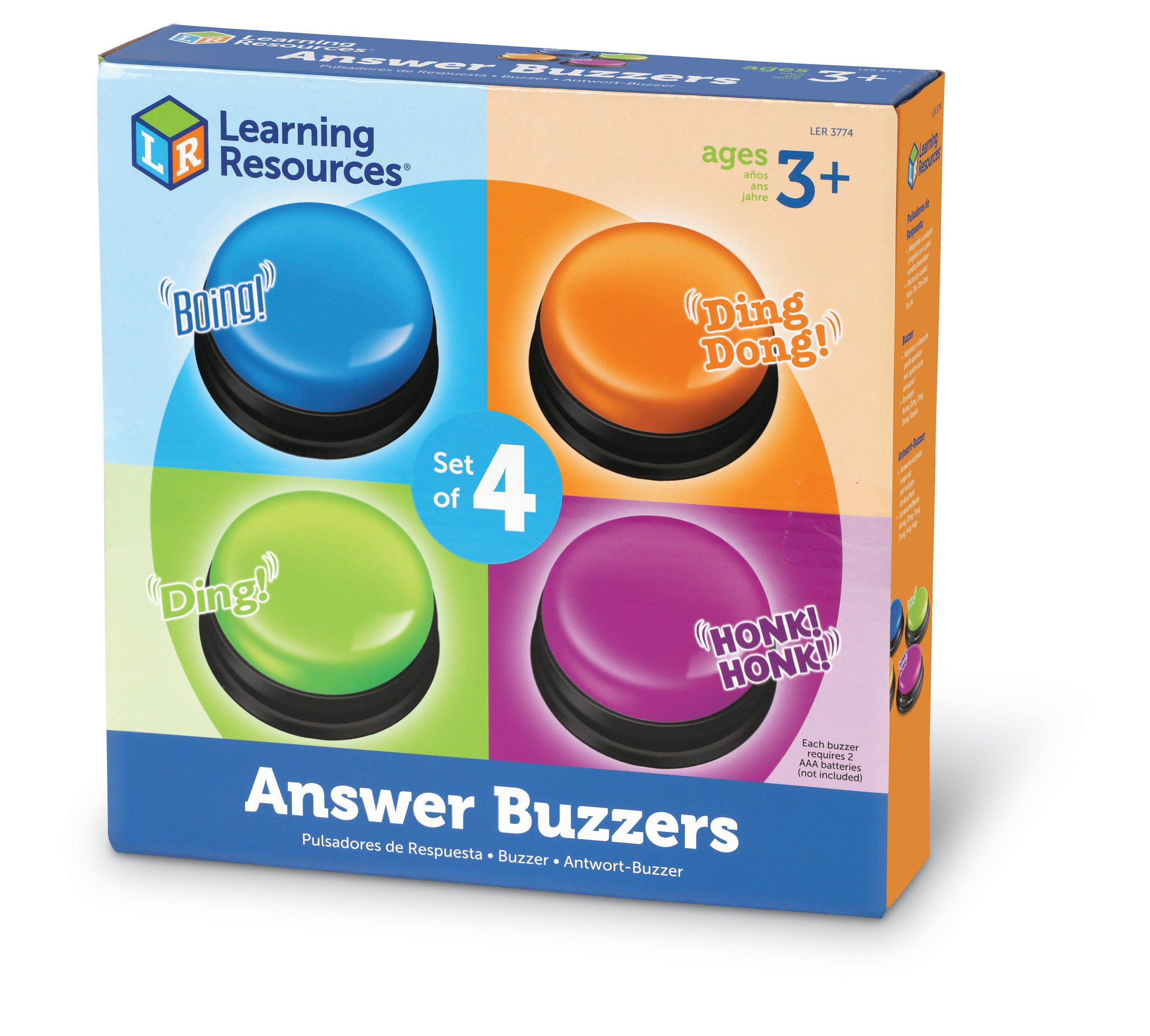 Answer Buzzers Set of 4