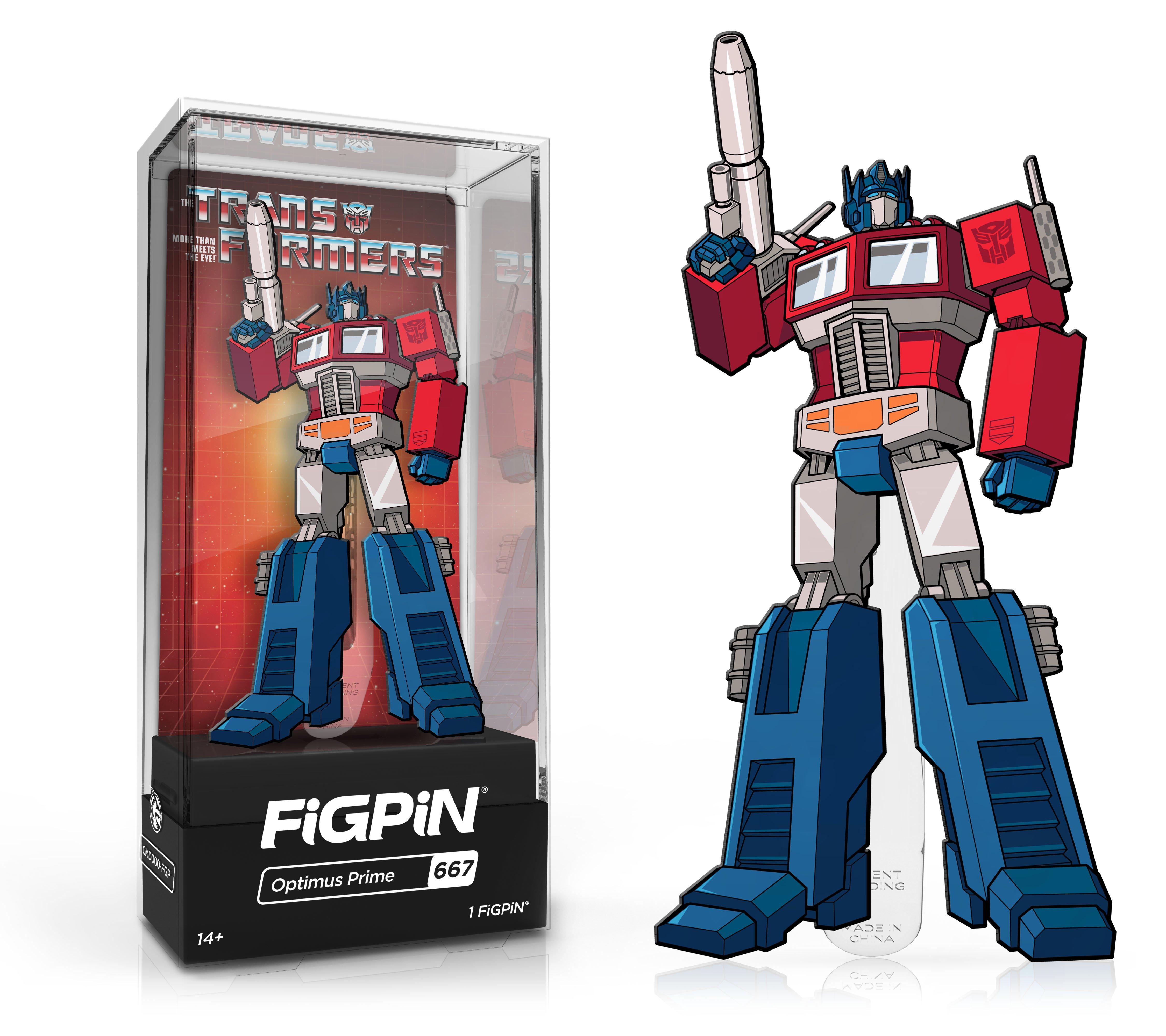 Download Transformers Optimus Prime Figpin Gamestop