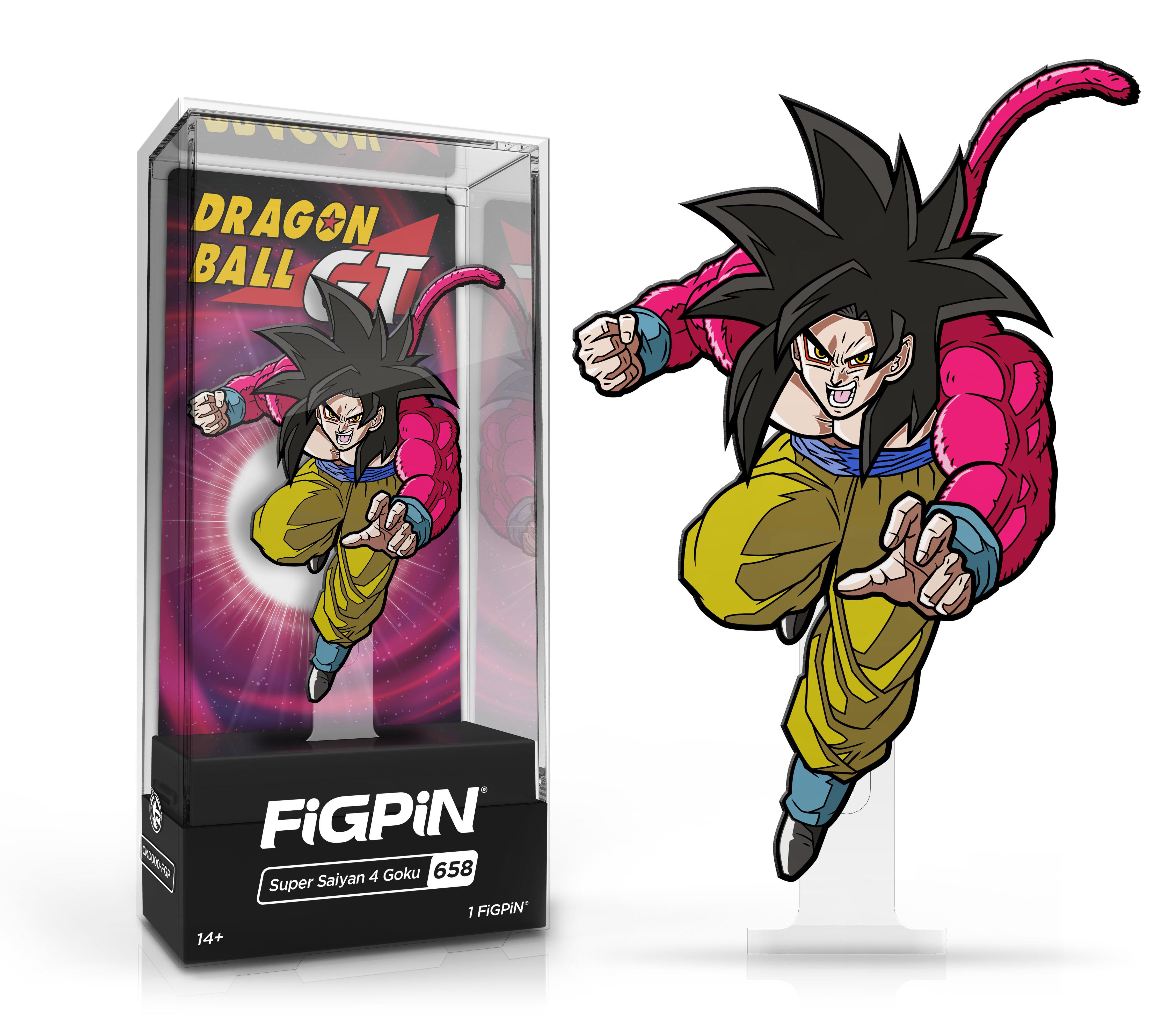 list item 1 of 1 FiGPiN Dragon Ball GT Super Saiyan 4 Goku Collectible Enamel Pin