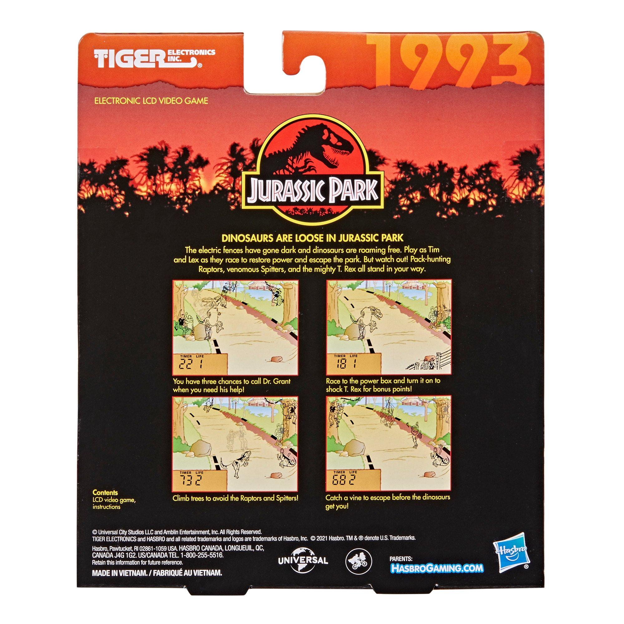 list item 3 of 3 Hasbro Jurassic Park Tiger Electronic Game