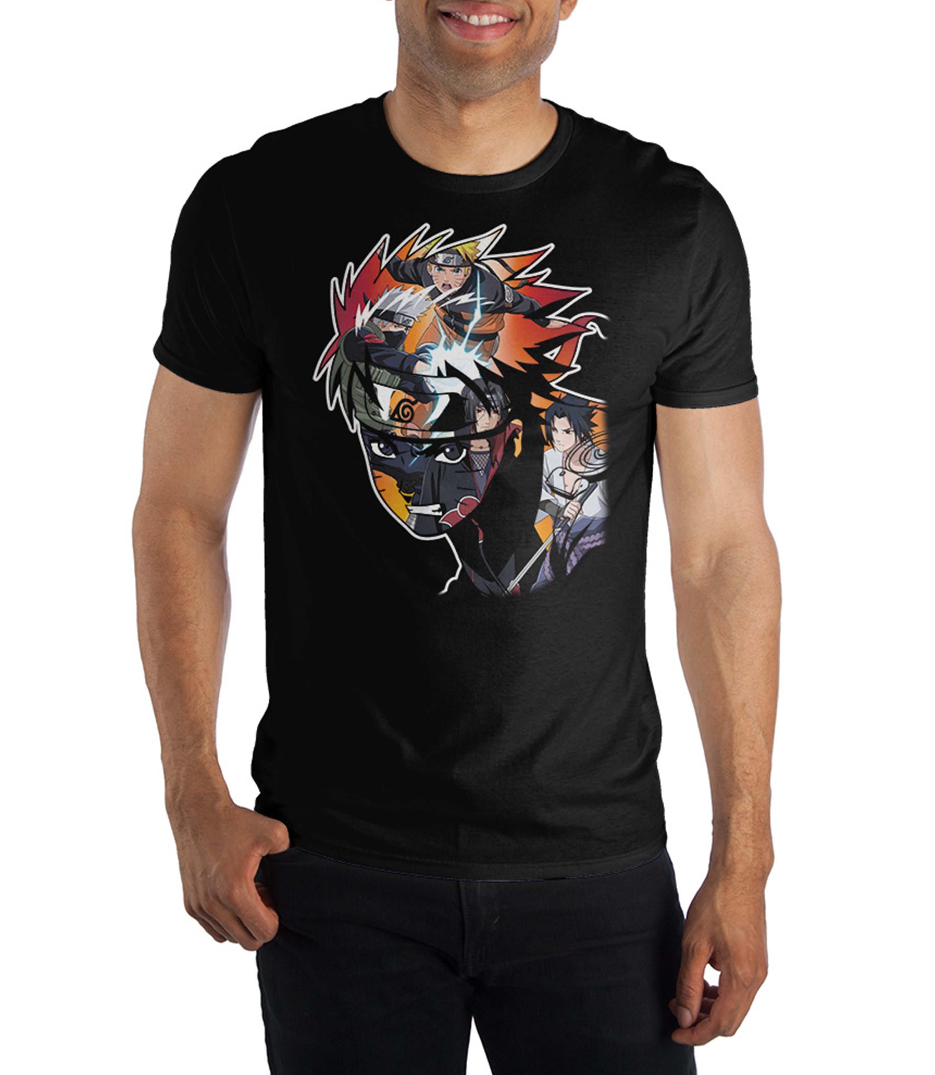 Naruto Characters Collage Unisex T-Shirt GameStop