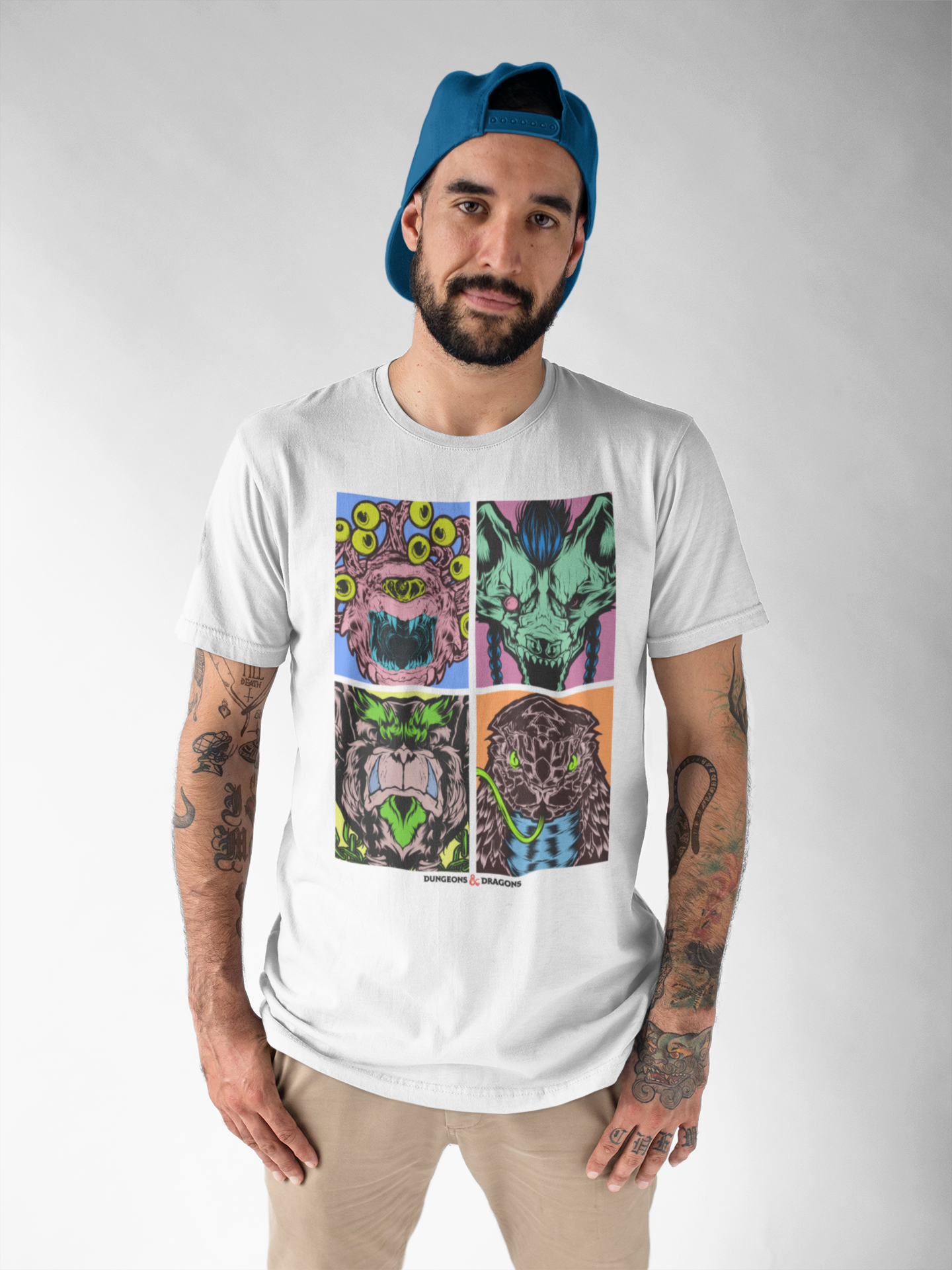 list item 1 of 2 Dungeons and Dragons Monsters Warhol Print Mens T-Shirt