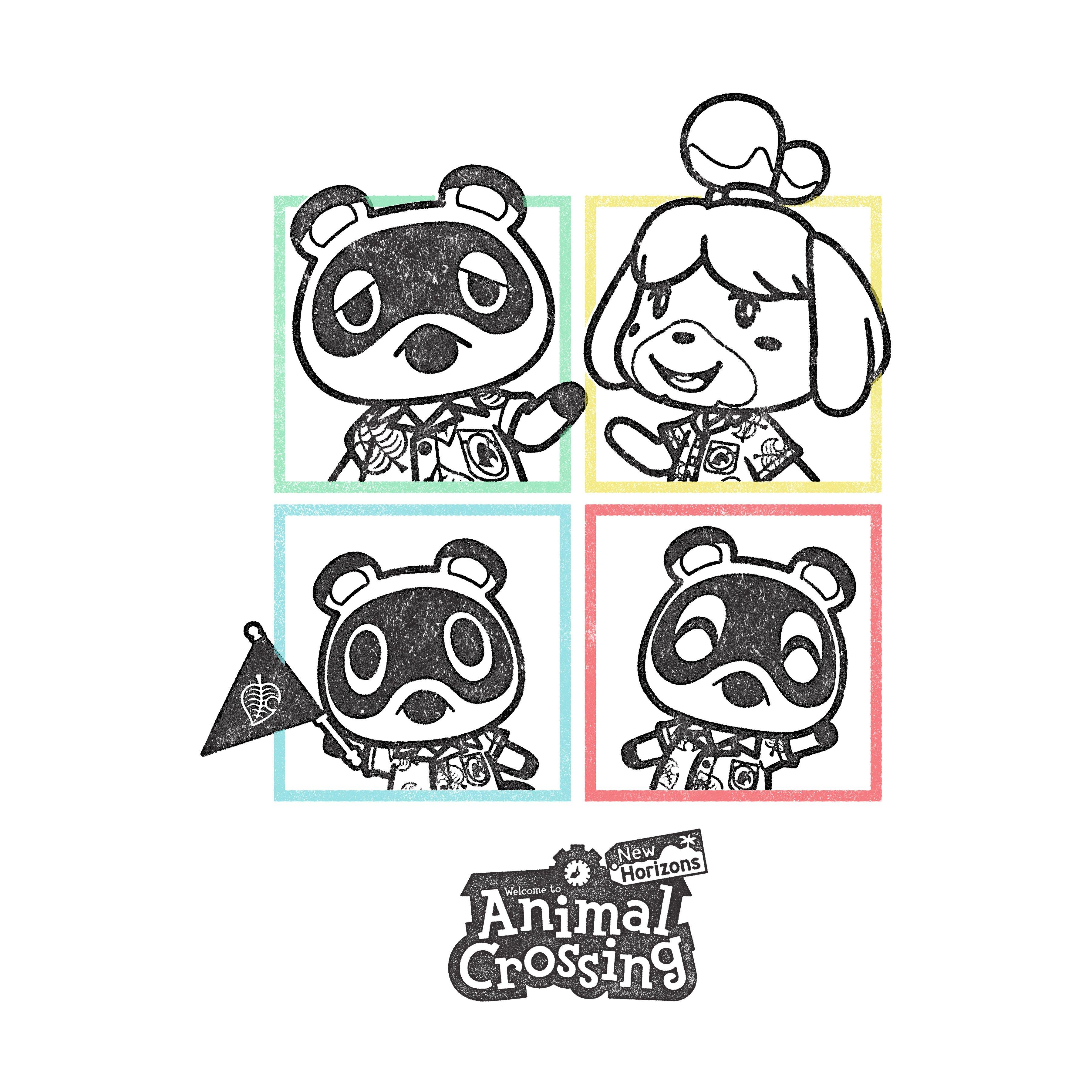 Animal Crossing: New Horizons Friends Men's T-Shirt