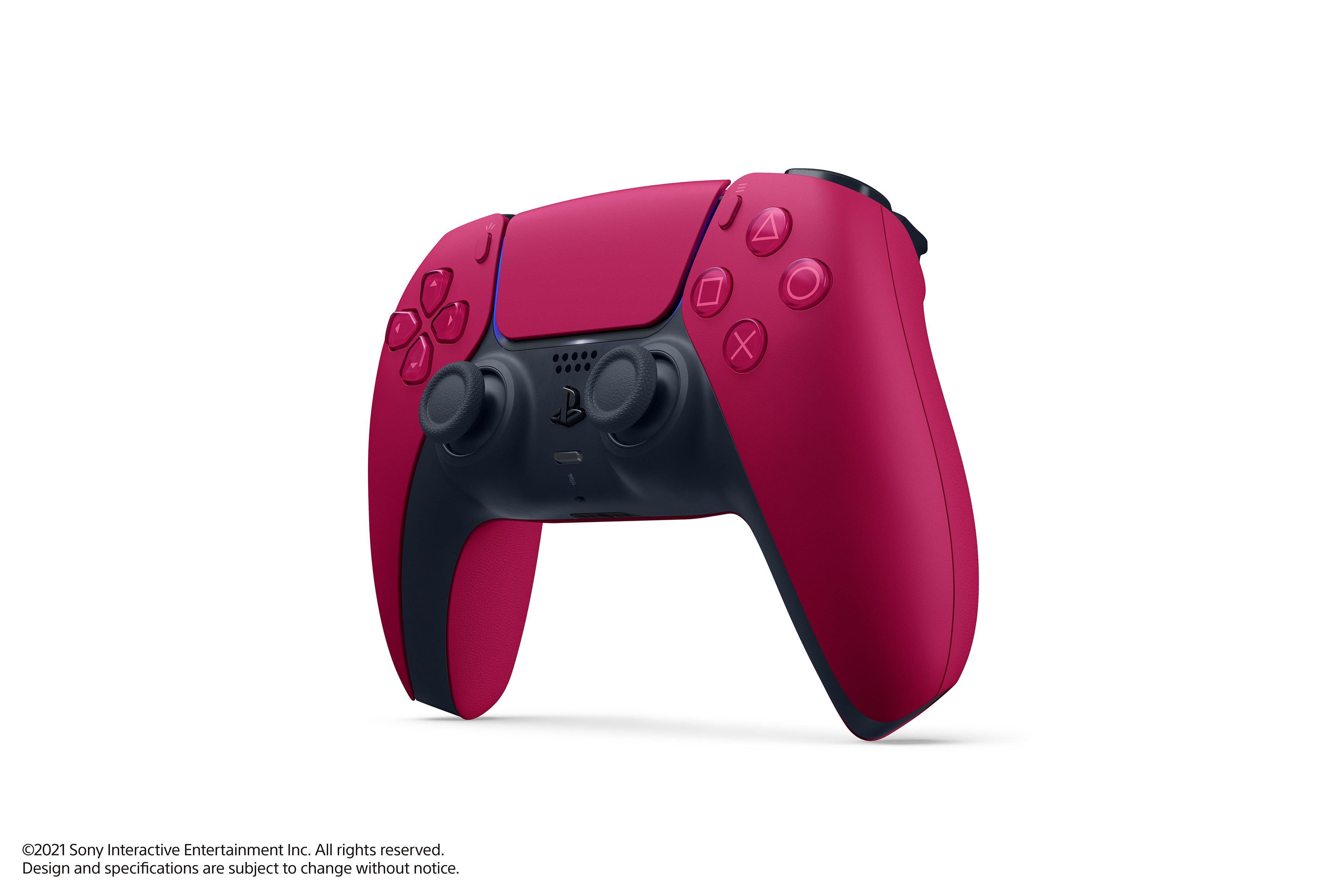 PlayStation 5 – Mando inalámbrico DualSense Cosmic Red – Exclusivo