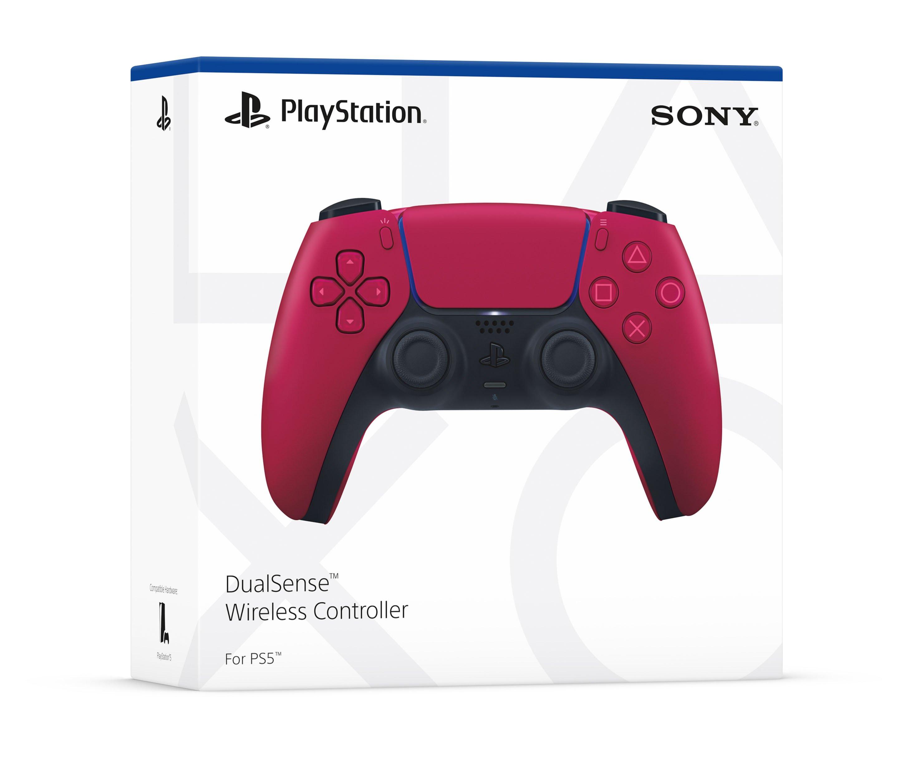 Sony Red DualSense Wireless Controller PS5 accessories haptic