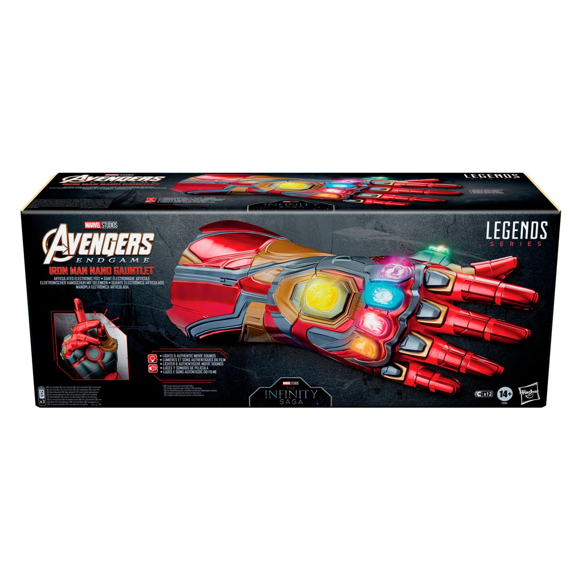 list item 12 of 13 Hasbro Marvel Legends Series The Infinity Saga Avengers: Endgame Iron Man Nano Gauntlet