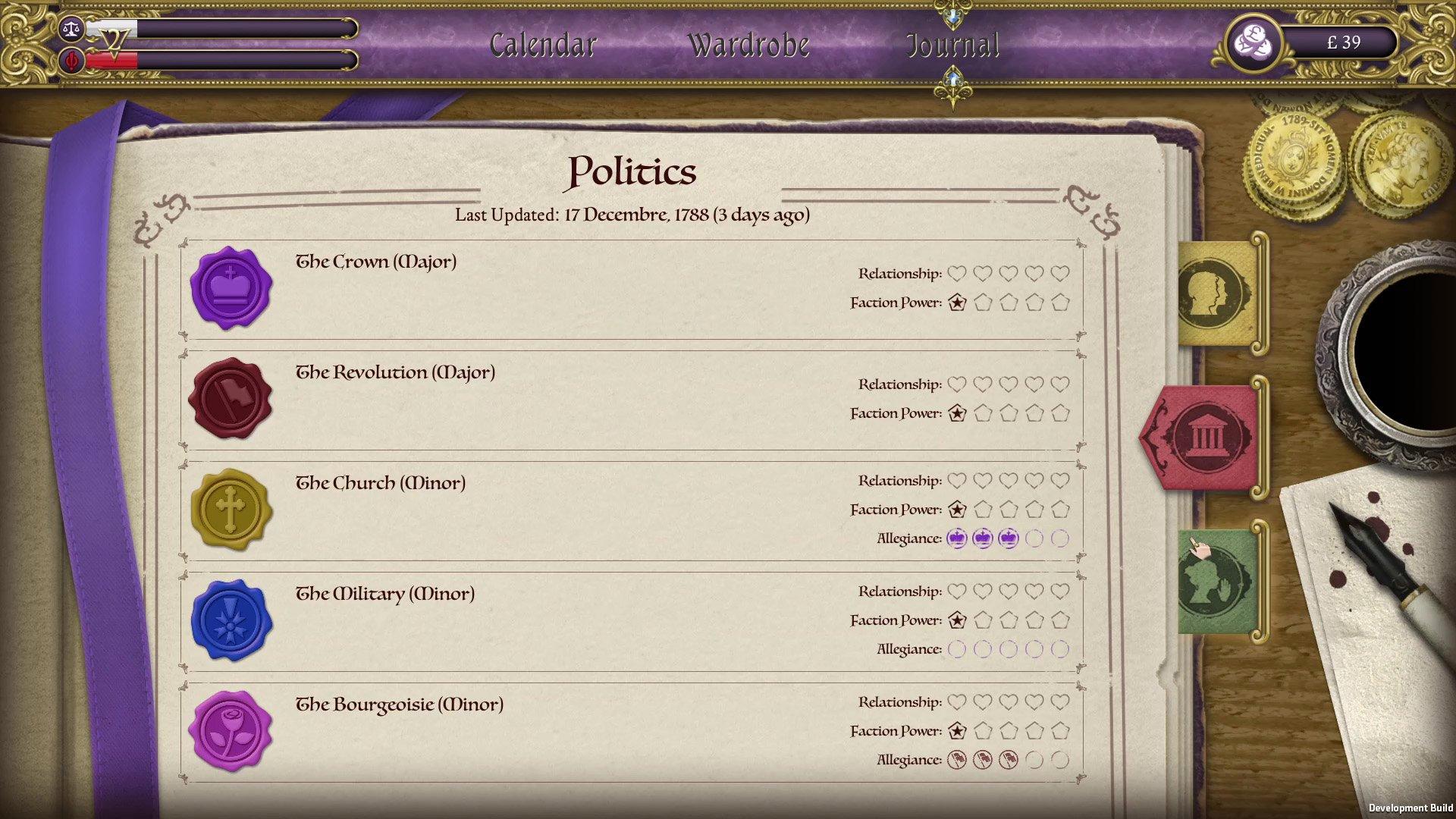 Ambition: A Minuet in Power