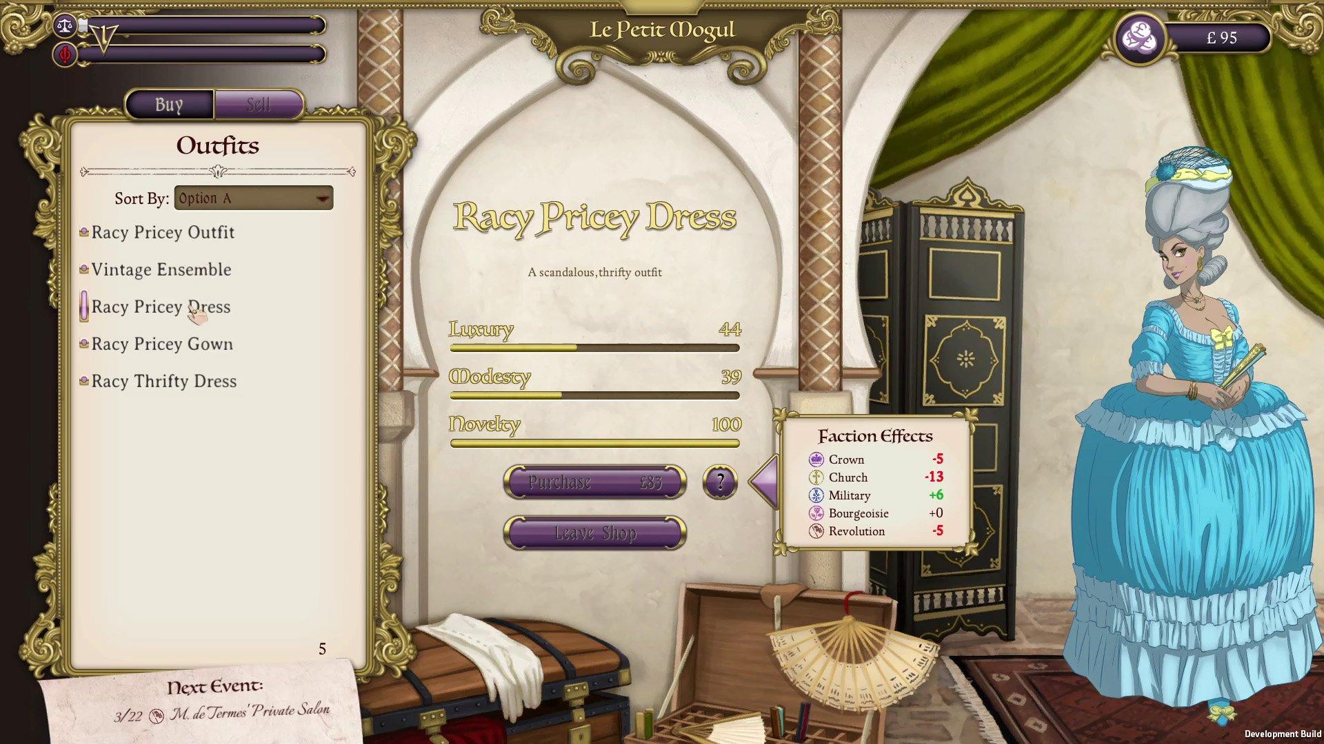 Ambition: A Minuet in Power