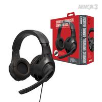 list item 3 of 4 SoundTac Armor3 Red Gaming Headset