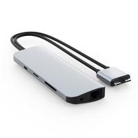 list item 1 of 6 Hyperdrive VIPER 10-in-2 Silver USB-C Hub