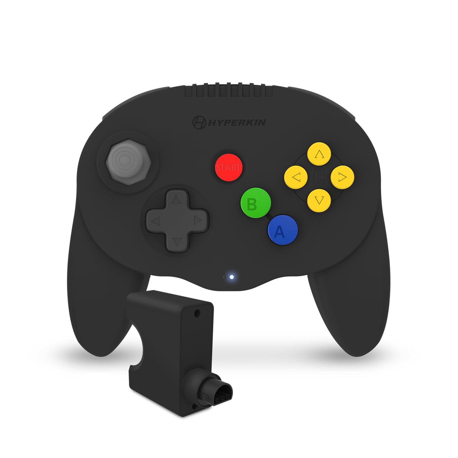 Hyperkin Admiral Premium Bluetooth Controller for N64 Black