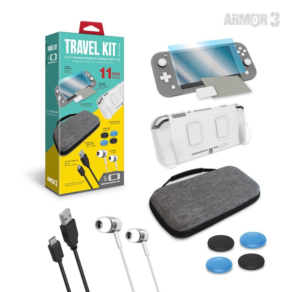 Armor3 Travel Kit for Nintendo Switch Lite