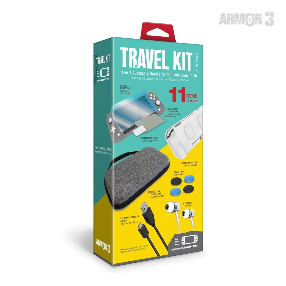 list item 3 of 3 Armor3 Travel Kit for Nintendo Switch Lite