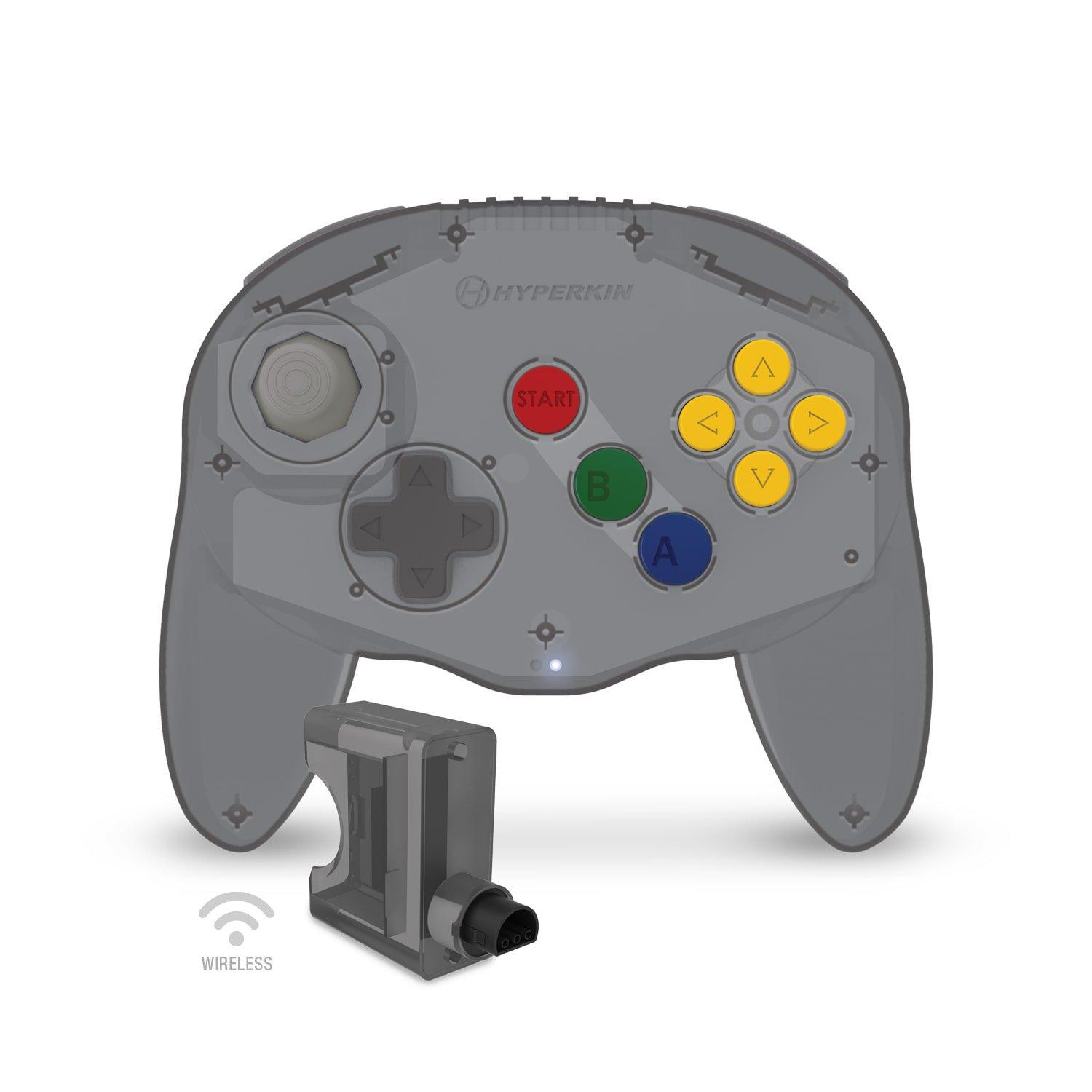 Hyperkin Admiral Premium Bluetooth Controller for N64 Space Black